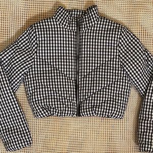 Cropped Bomber Jacket